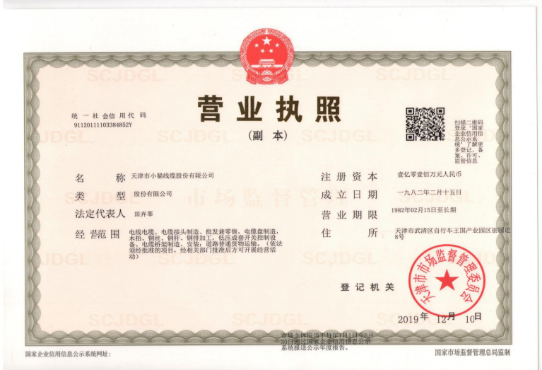 营业执照